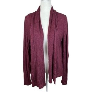 AVLN Studio Maroon Knit Cardigan Size M